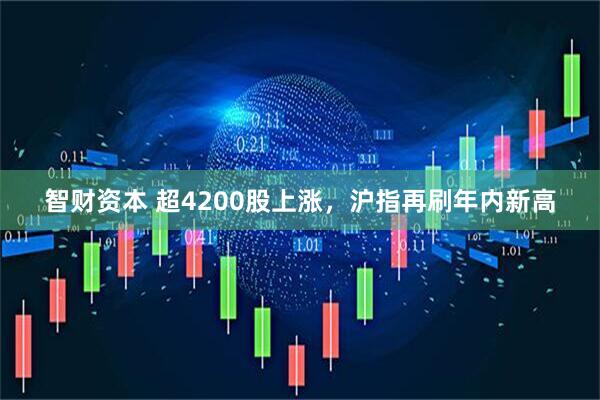 智财资本 超4200股上涨，沪指再刷年内新高